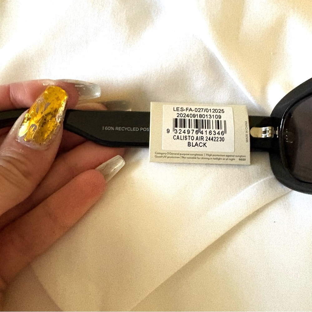 Aire Calisto Air In Black Unisex Sunglasses, Brand New with Tags - Picture 4 of 6